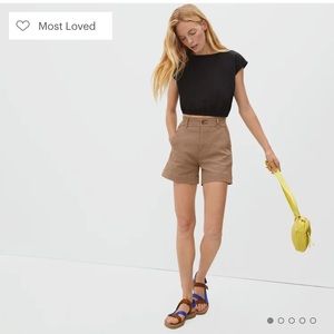 Everlane Way High Canvas Short